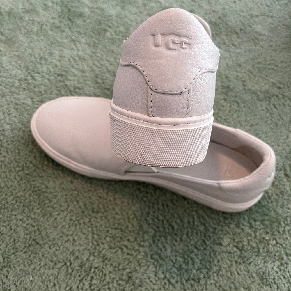 UGG white Jess Slip ons